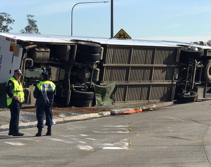 Hunter Valley crash: Bus driver going too fast, police say