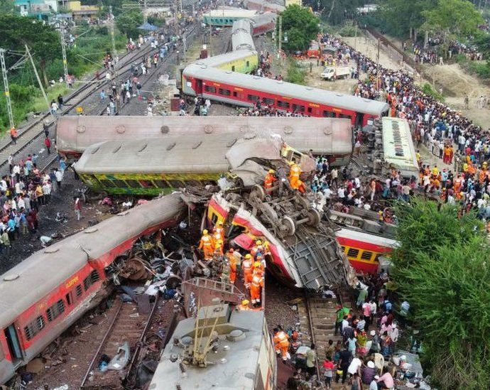 India train disaster: Relatives in desperate search for missing loved ones