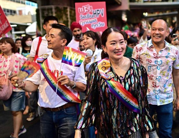 Pita promises same-sex marriage at 50,000-strong Pride parade