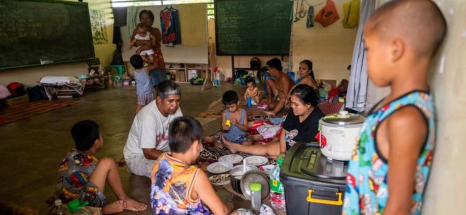 Residents in for months-long displacement as Philippine volcano spews lava, gases