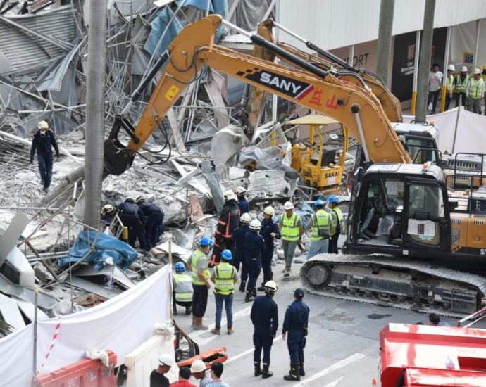 Structure collapses at Tanjong Pagar work site, one worker reported missing