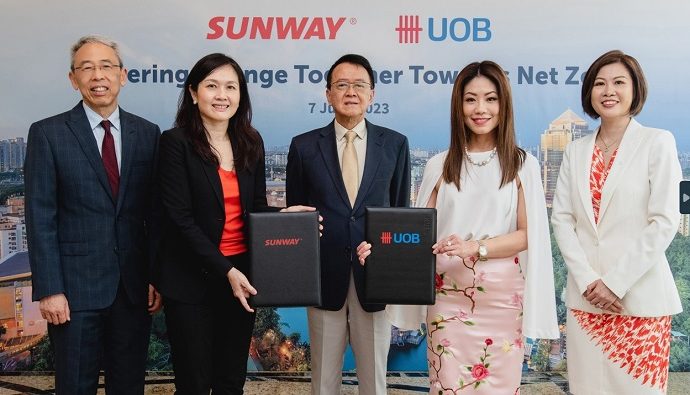 Sunway, UOB Malaysia partner to advance net zero goal by 2050