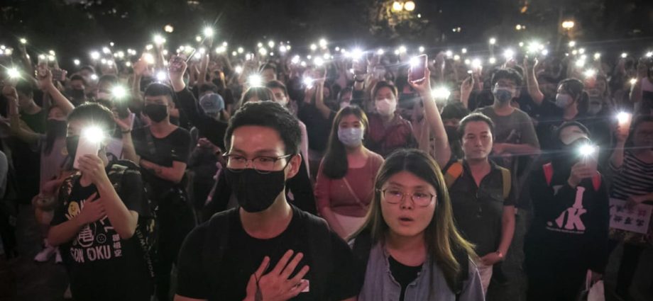 Versions of Hong Kong protest anthem no longer available on iTunes and Spotify