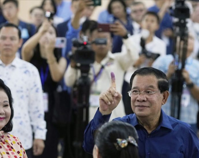 Cambodia’s ruling party claims ‘landslide’ election victory