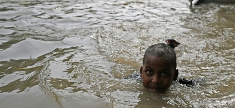 Delhi river reaches record high in monsoon floods