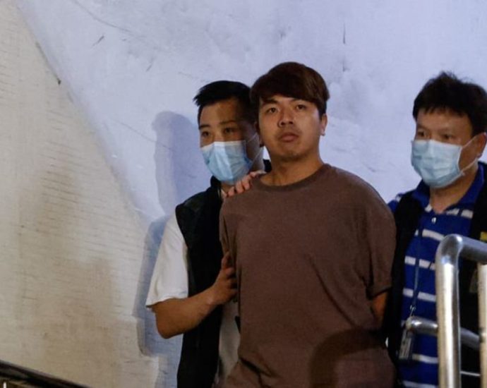 Hong Kong police arrest four men accused of aiding overseas activists