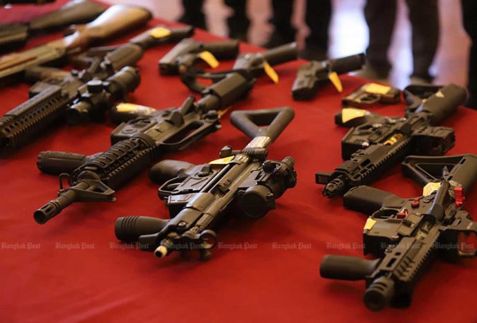 Illegal guns seized, suspects arrested in nationwide crackdown