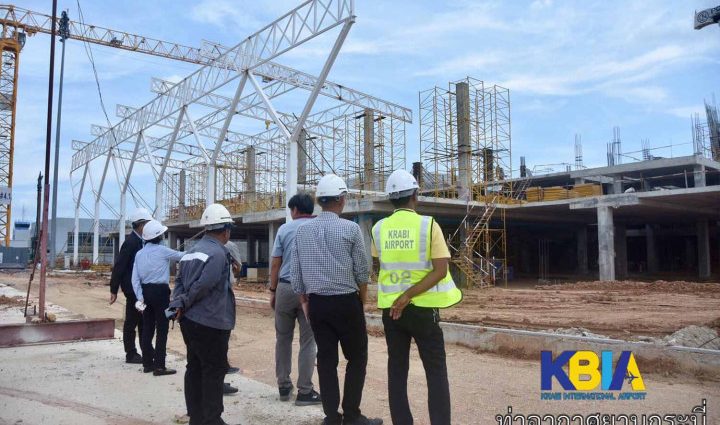 Krabi airport expansion 87% complete