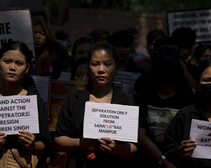 Massive protests take place against mob assaults on women in India’s manipur