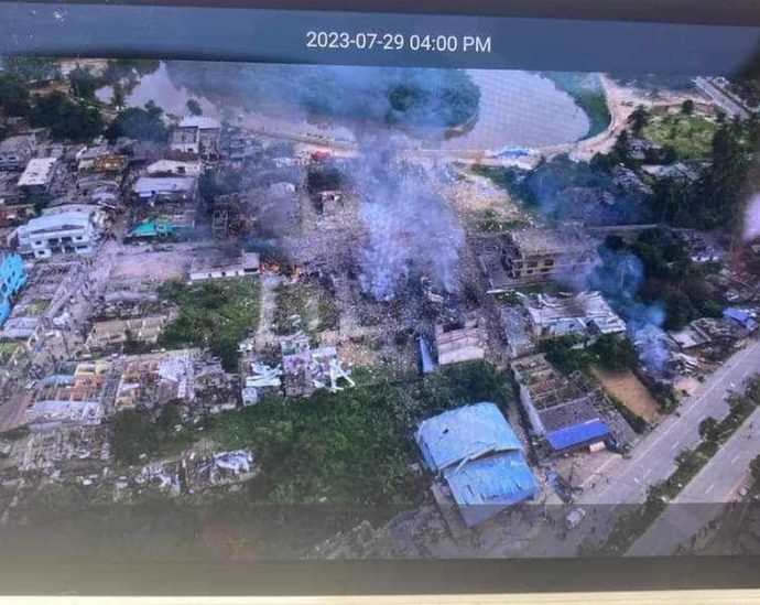 Nine killed in Thailand fireworks warehouse explosion