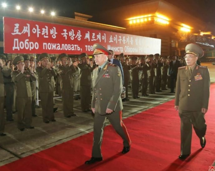 North Korea gives Russian defence ministry delegation ‘warm welcome’