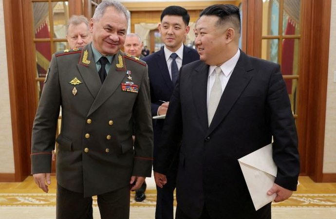 North Korea: Kim Jong Un shows off missiles to Russia defence chief Shoigu