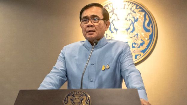 Prayuth Chan-ocha: Thailand coup leader departs the stage