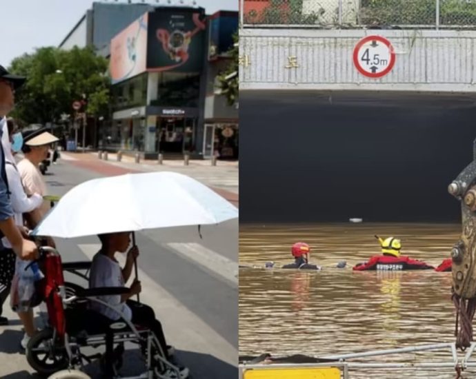 Record heat wave grips China as flood toll rises in South Korea