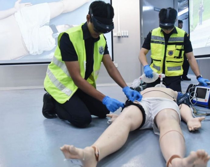 SCDF introduces new emergency medical training, fire research centres