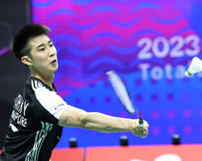 Singapore’s Loh Kean Yew loses to Denmark’s Anders Antonsen in Korea Open final