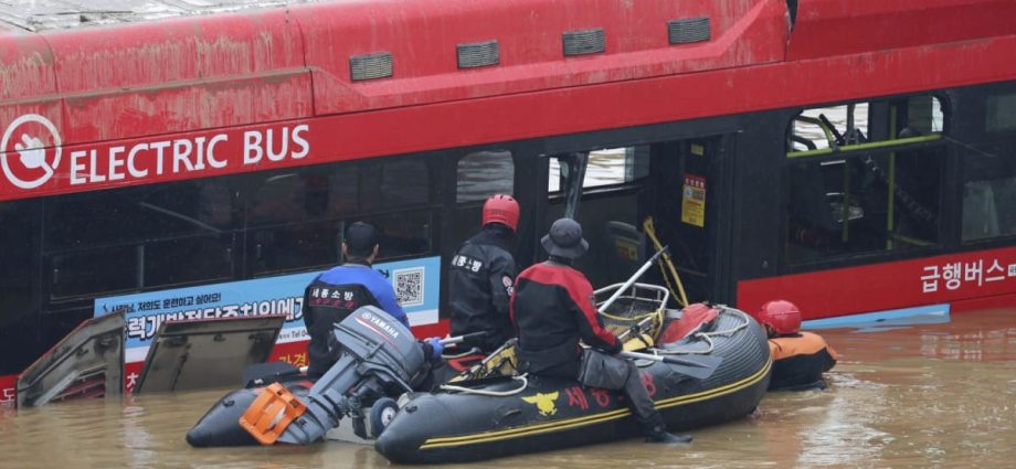 South Korea flood death toll rises to 39, President Yoon blames botched responses