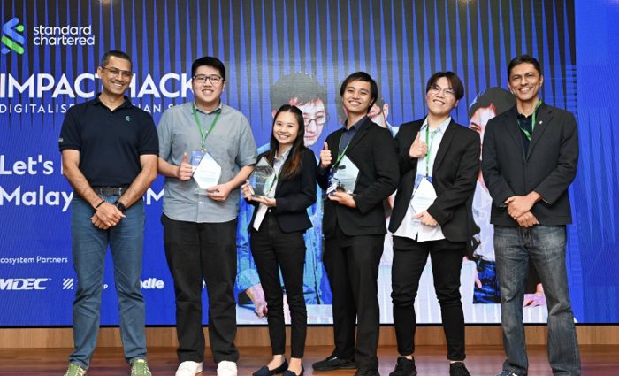 Team DoBetter wins the first ImpactHack 2023 Hackathon by Standard Chartered