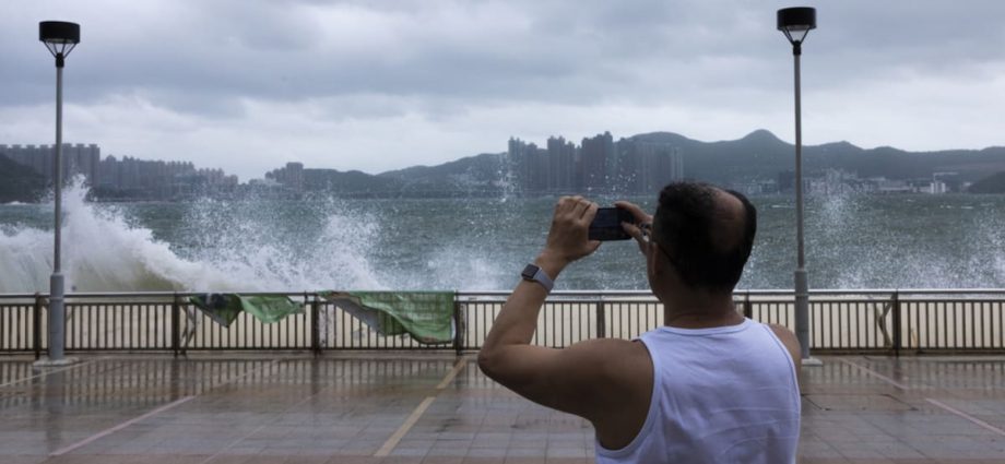 Thousands evacuated as Typhoon Talim pummels southern China, Vietnam