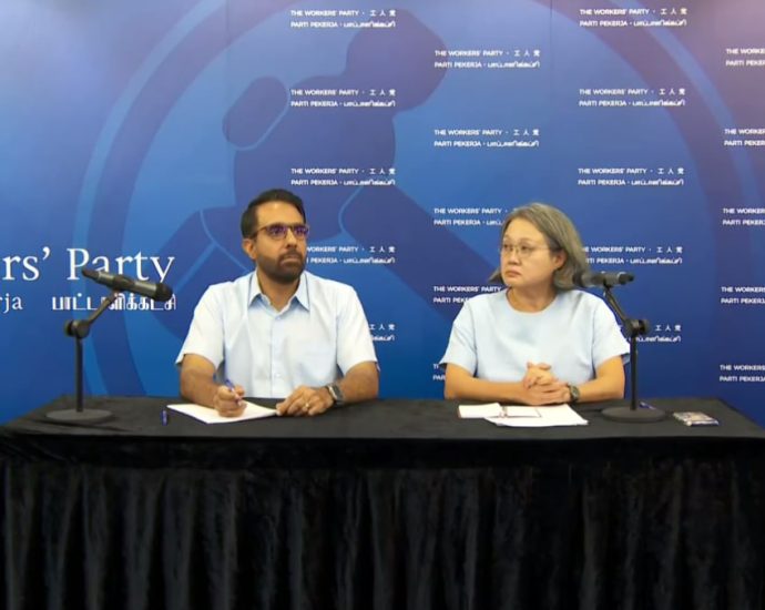 Watch live: Workers’ Party press conference on Leon Perera and Nicole Seah’s ‘inapproriate exchange’