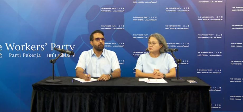 Watch live: Workers’ Party press conference on Leon Perera and Nicole Seah’s ‘inapproriate exchange’