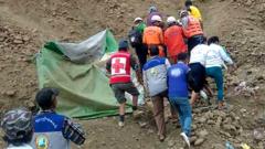 At least 30 missing after Myanmar jade mine landslide