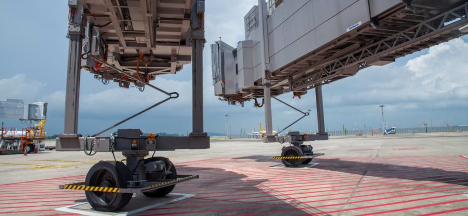 Changi Airport rolls out first fully automated passenger loading bridge