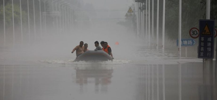 China's northeast inundated in Typhoon Doksuri's wake