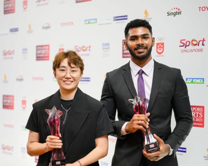 Feng Tianwei, Sheik Farhan win sportswoman and sportsman of the year awards for 2023