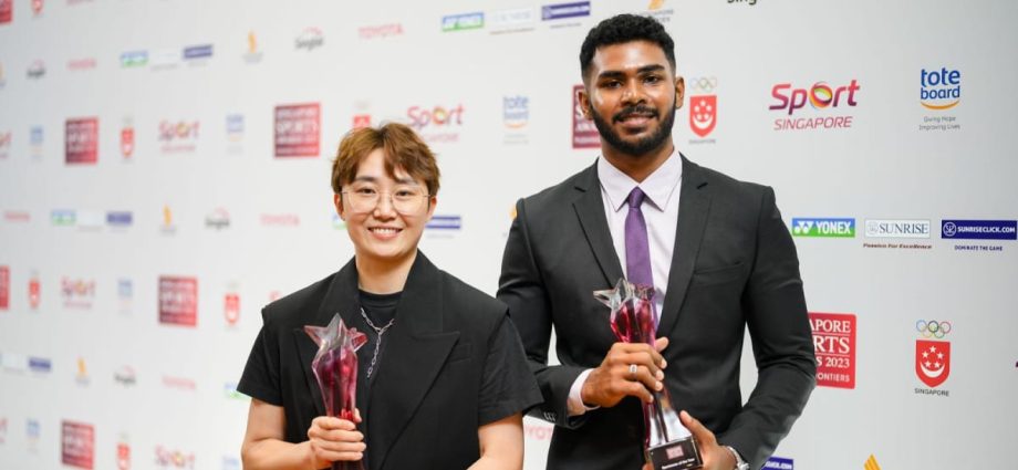 Feng Tianwei, Sheik Farhan win sportswoman and sportsman of the year awards for 2023
