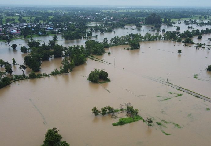 Floods hit 1,000 rai of farmland in Nakhon Phanom