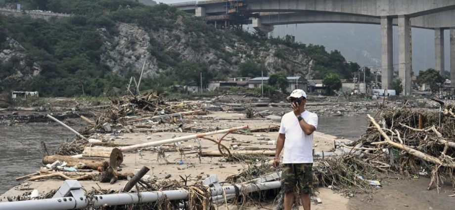 Floods hit China’s grain belt as storms following Doksuri head northeast