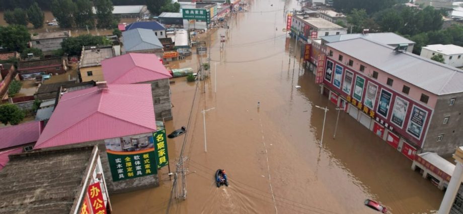 Floods, mudslides kill two people in northwestern China city