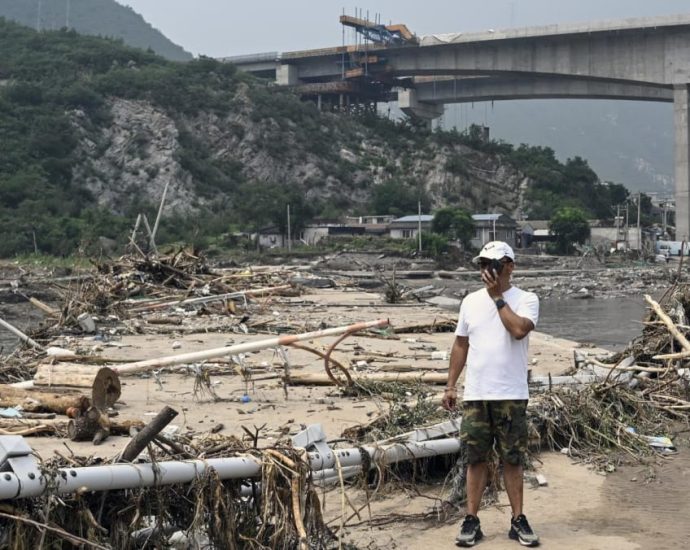 Floodwaters rise in China’s northeast as rains lash Heilongjiang province