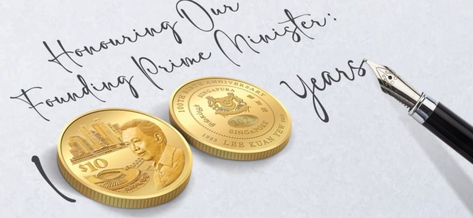 Four million commemorative Lee Kuan Yew coins minted; collection to begin on Sep 4