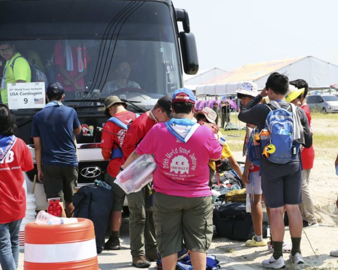 Heatwave-hit South Korea scout jamboree to end early over typhoon warning