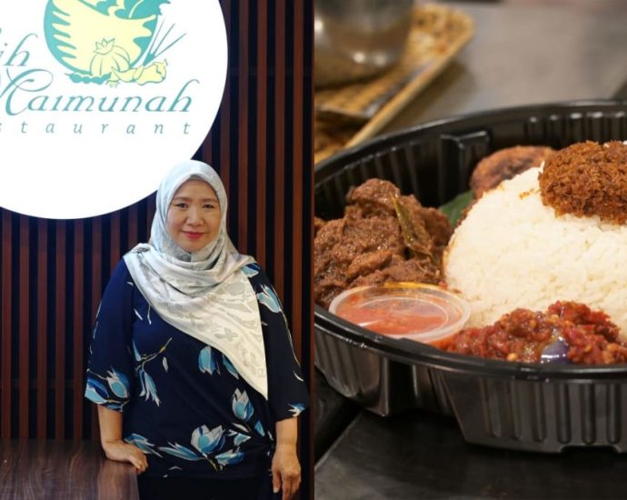 How Hjh Maimunahâs founder started her famous nasi padang chain, from humble shophouse to large franchise