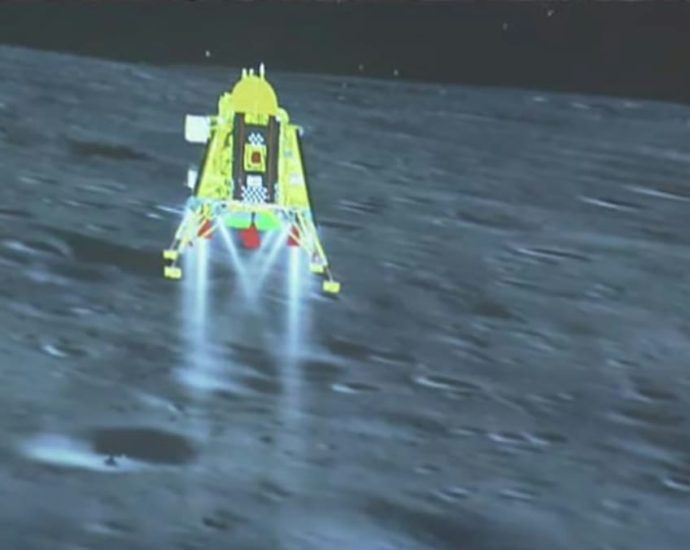 Indian rover begins exploring Moon's south pole