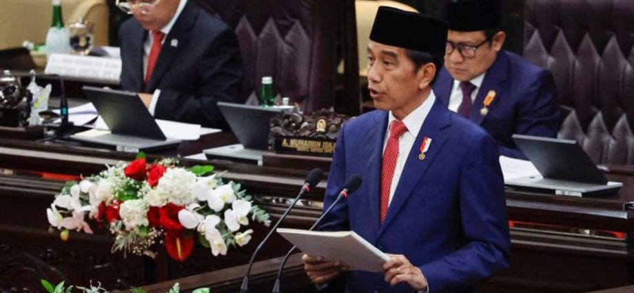 Indonesia president tables US6 billion 2024 budget to parliament