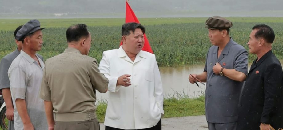 Kim Jong Un berates North Korean officials over storm damage