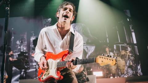 Matty Healy: The 1975 threatened with legal action after Malaysia festival cancellation