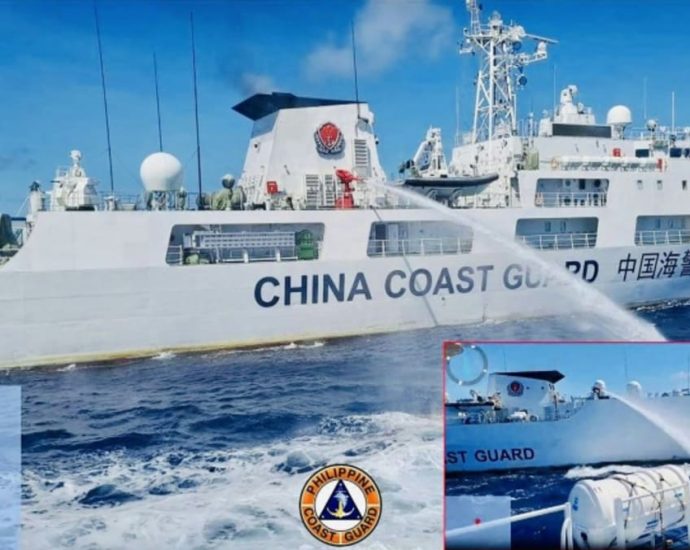 Philippines accuses China Coast Guard of firing water cannon at its boats
