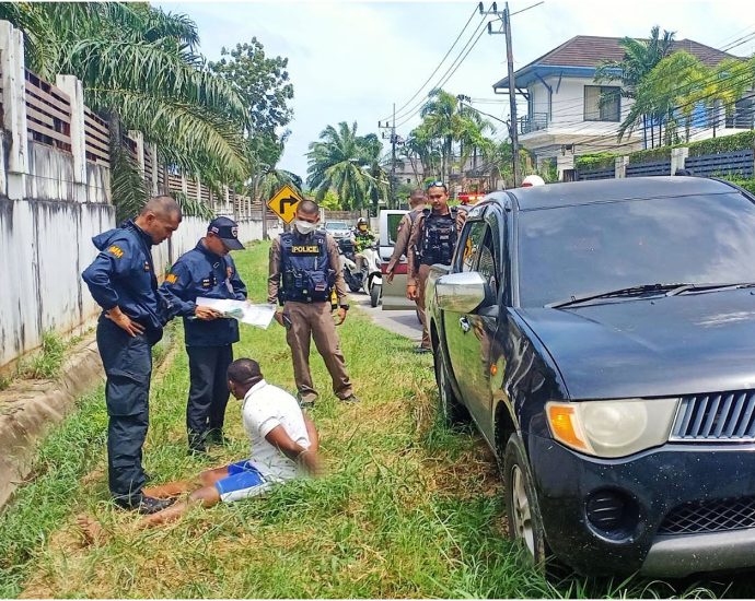 Phuket overstayer nabbed with cocaine