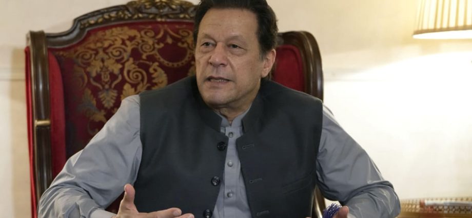 Police arrest former Pakistan PM Imran Khan after court gives three-year prison sentence