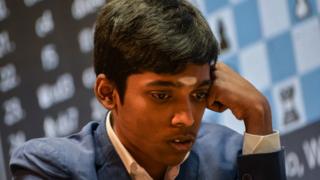 R Praggnanandhaa: India chess prodigy takes on Magnus Carlsen in World Cup final