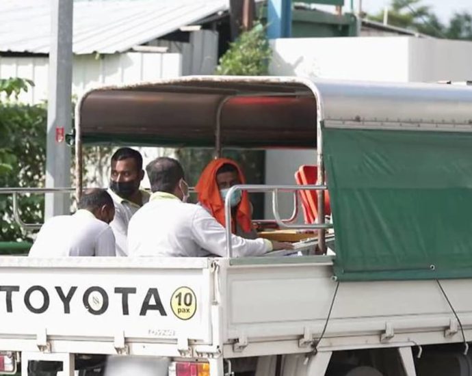 Singapore business groups warn of ‘complexities’, more traffic jams if firms banned from ferrying workers on back of lorries