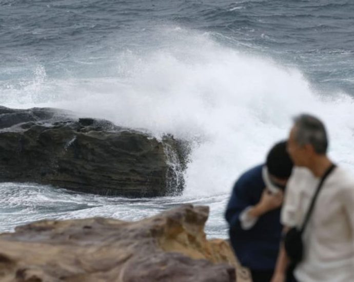 Typhoon Lan makes landfall in western Japan, threatens damage