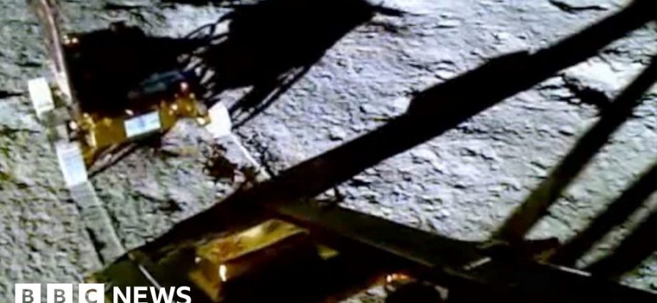 Watch: India's Chandrayaan-3 rover leaves its lander