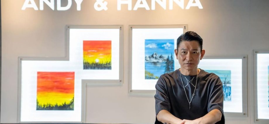 Andy Lau proudly shows 11-year-old daughter’s paintings in exhibition, says she’s ‘more creative than me’