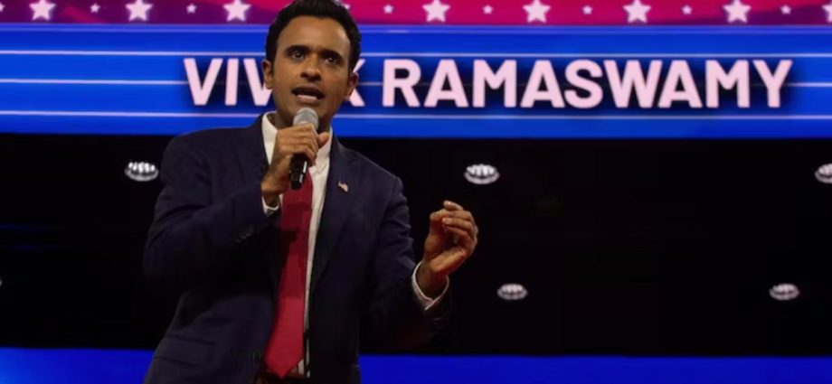Ramaswamy: GOP candidate whoâs more Trump than Trump
